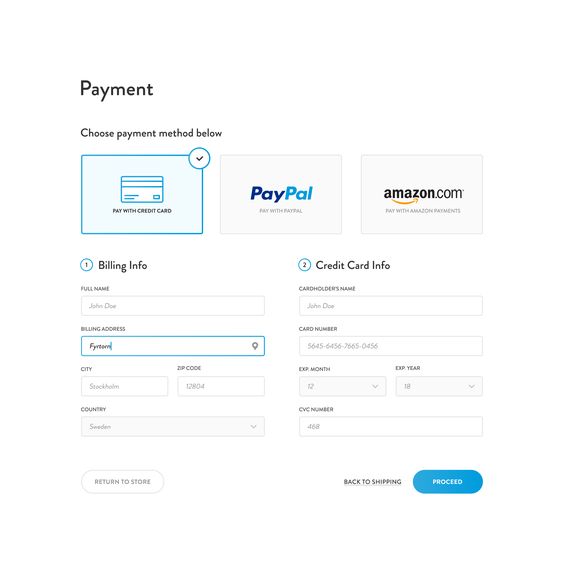 Payment Options For Website Design
